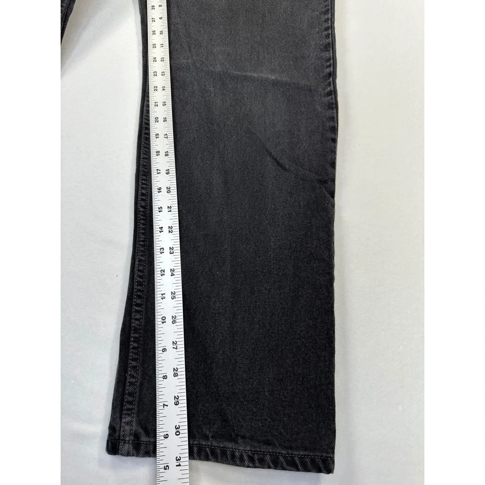 Vintage Y2K Levi's 550 Relaxed Fit Jeans Men 36x32 Black Tapered Leg Heavyweight
